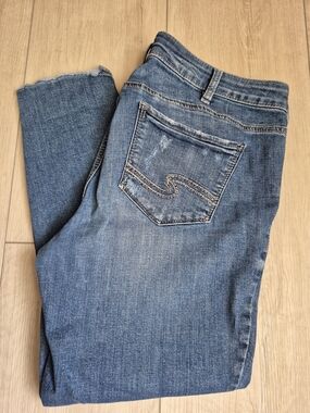 Silver Calley Style Ankle Cropped Jean